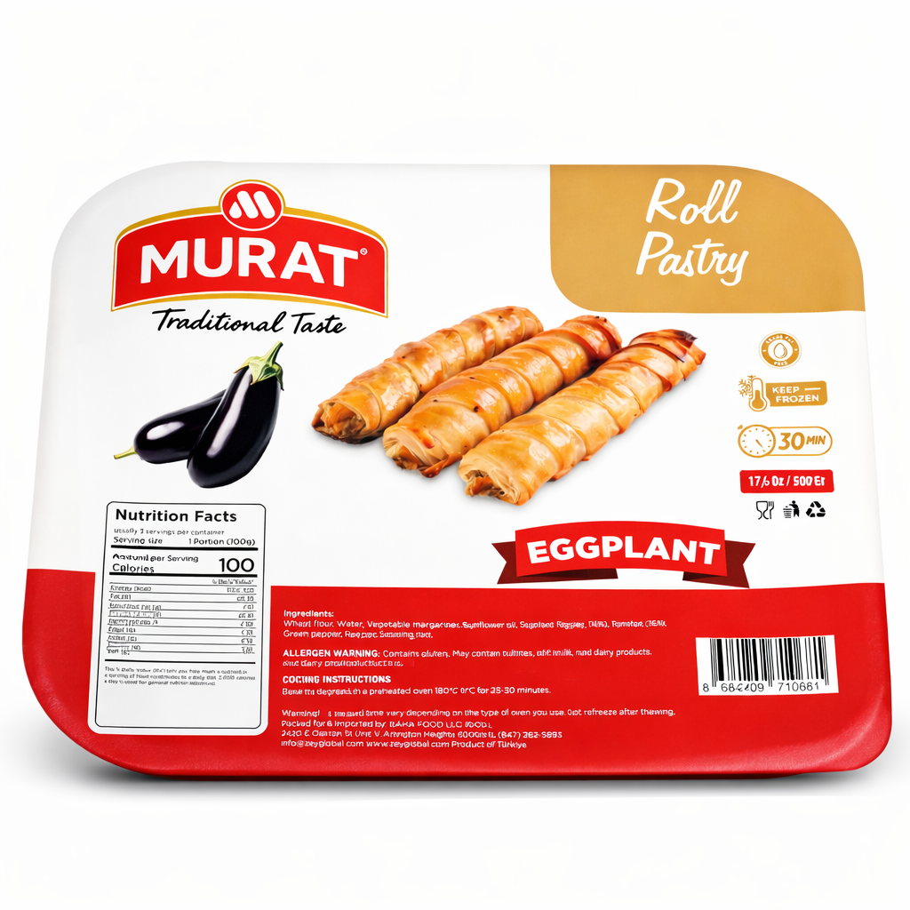 MURAT ROLL PASTRY EGGPLANT 500GR