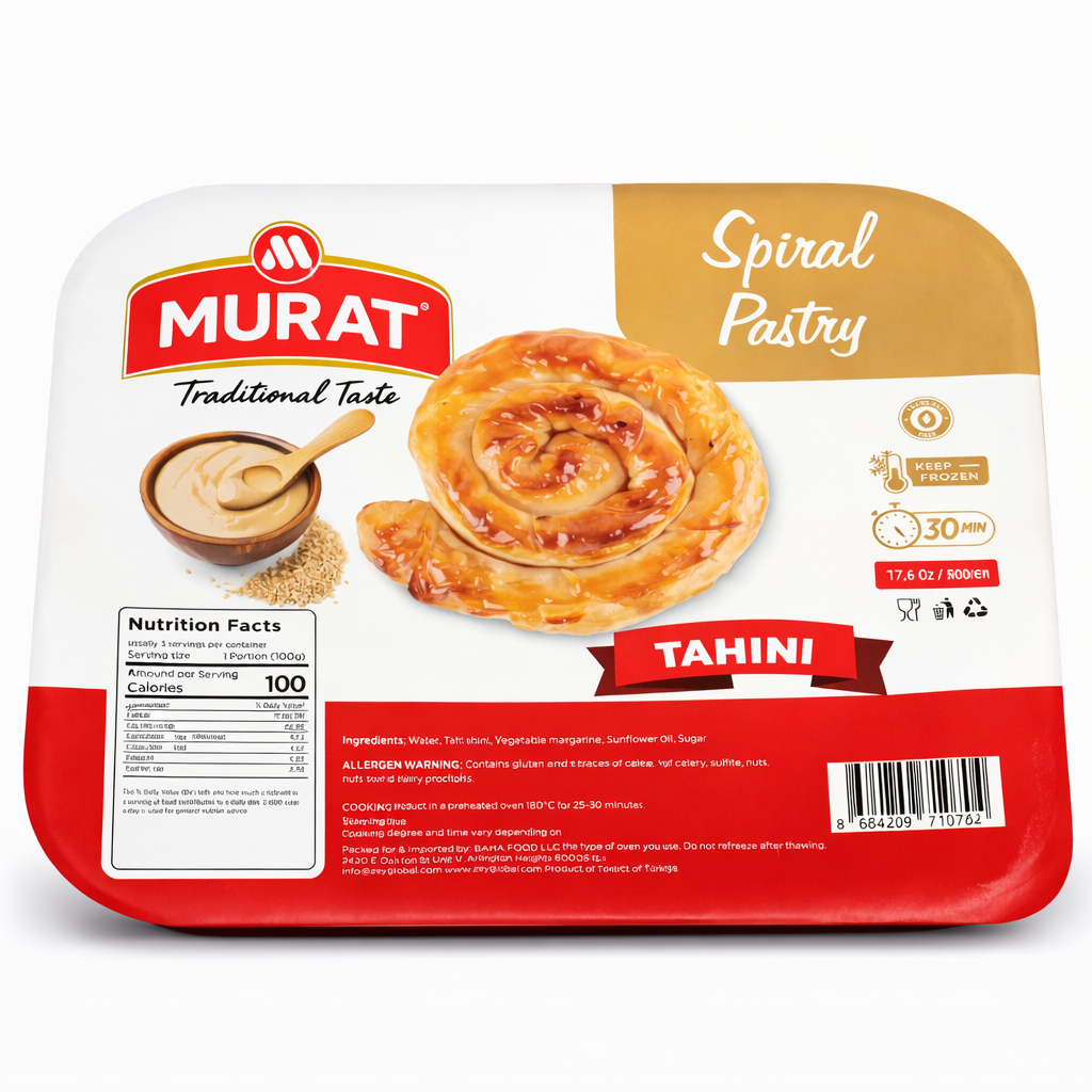 MURAT SPIRAL PASTRY TAHINI 500GR