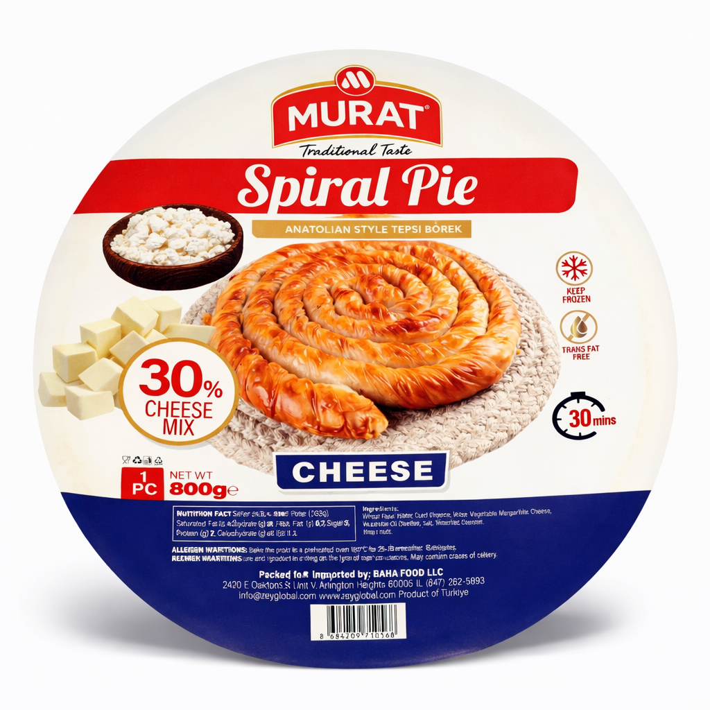 MURAT SPIRAL PIE CHEESE 800GR