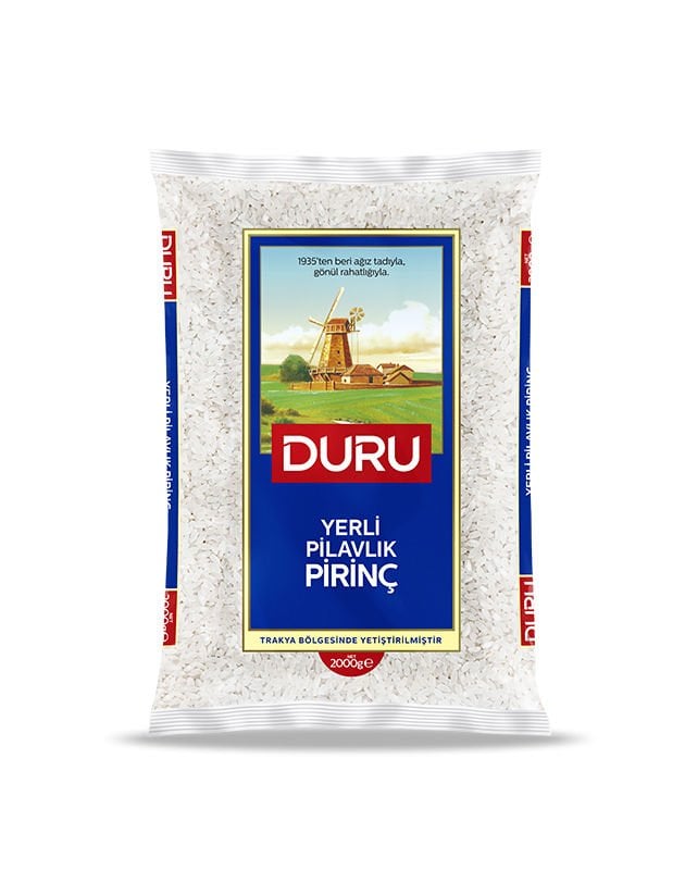 DURU YERLI PILAVLIK PIRINC 2000GR