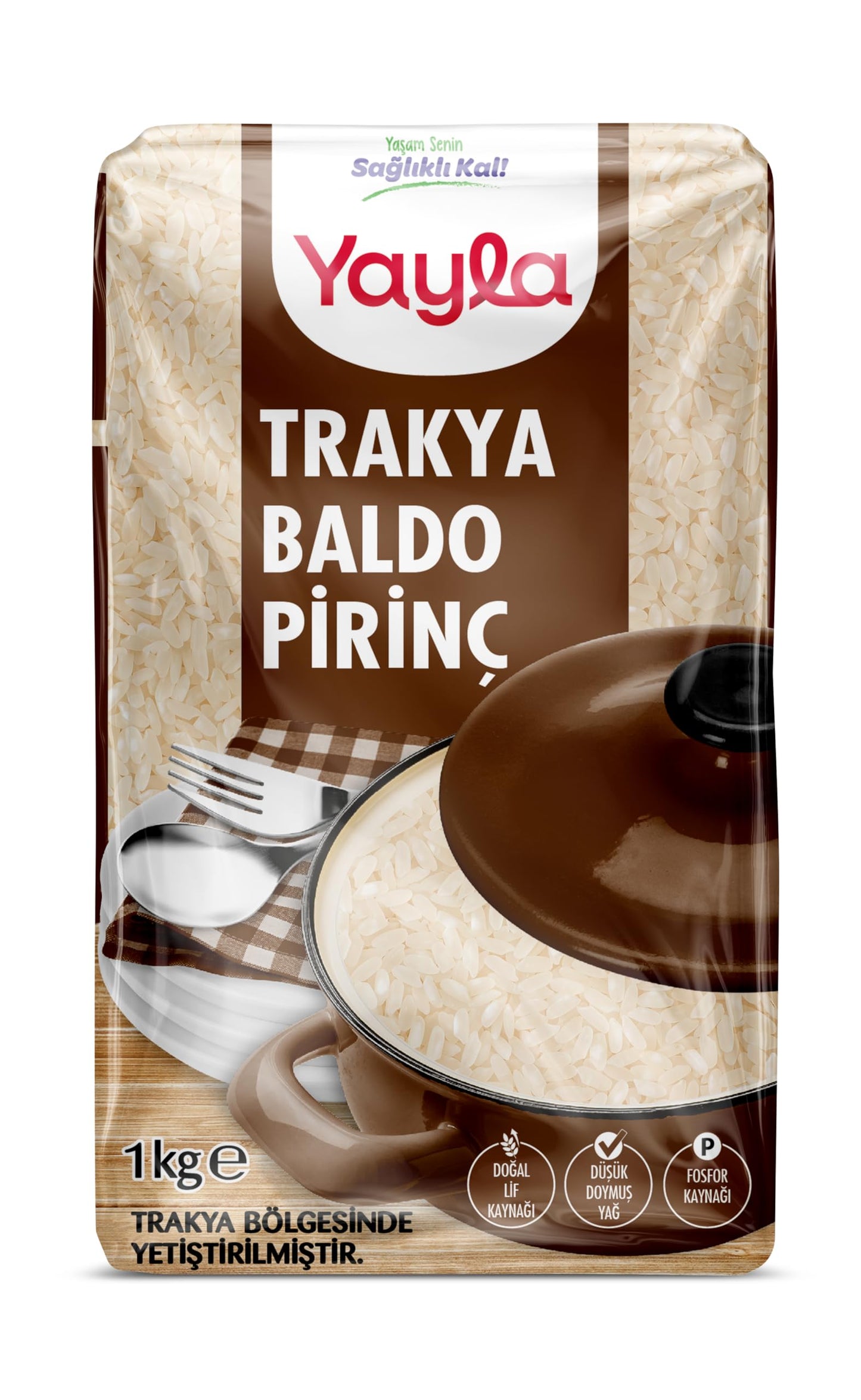 YAYLA TRAKYA BALDO PIRINC 1000GR