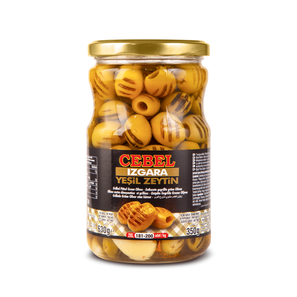 CEBEL IZGARA YESIL ZEYTIN 630GR