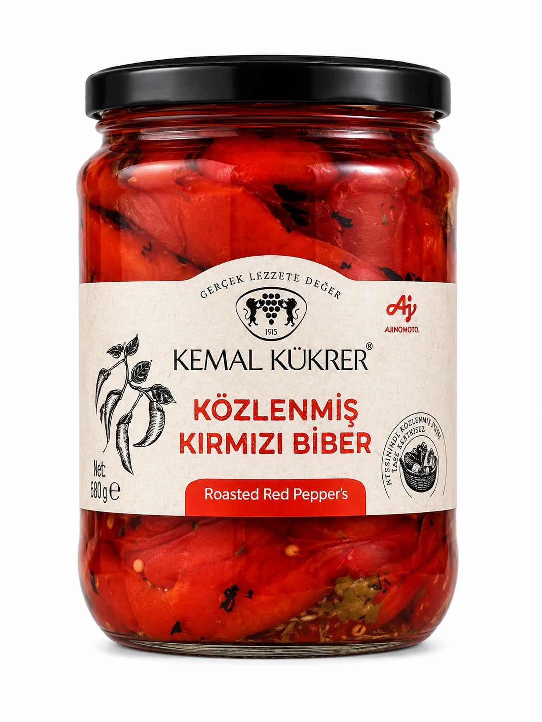 KEMAL KUKRER KOZLENMIS KIRMIZI BIBER 680GR