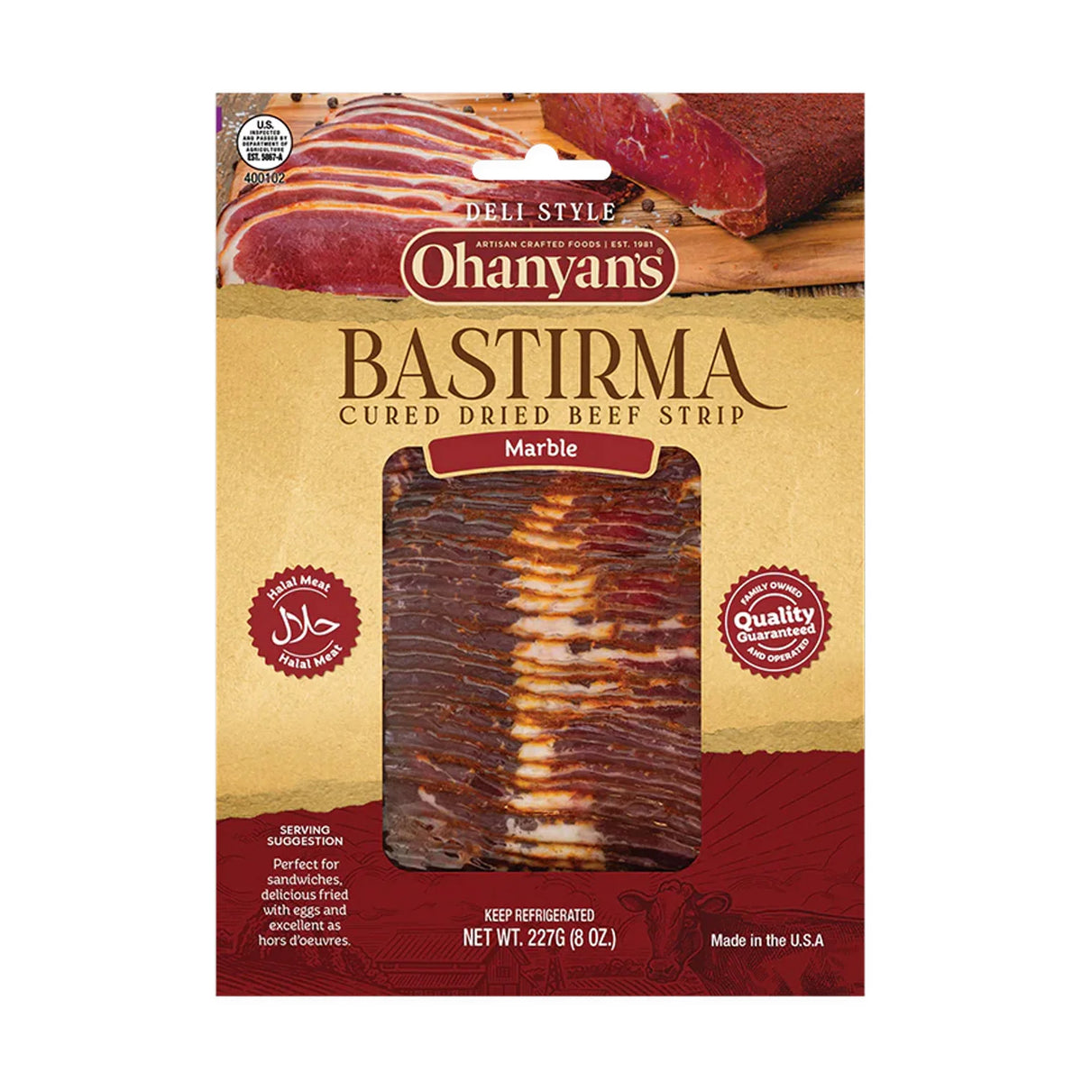 OHANYAN’S PASTIRMA 227GR