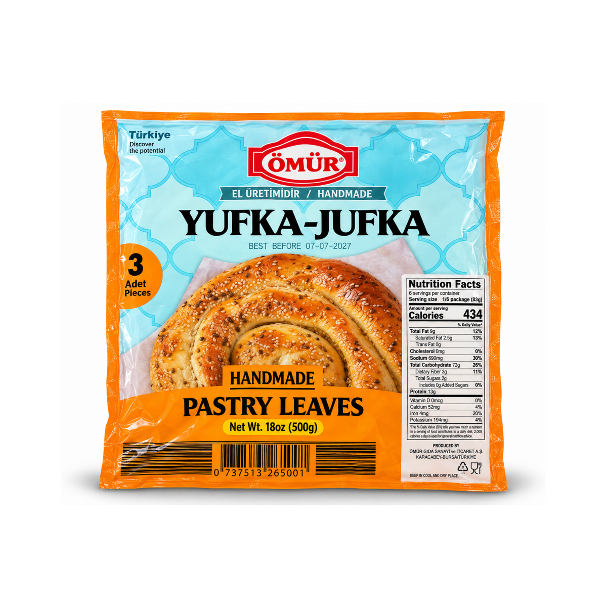 OMUR YUFKA 500GR