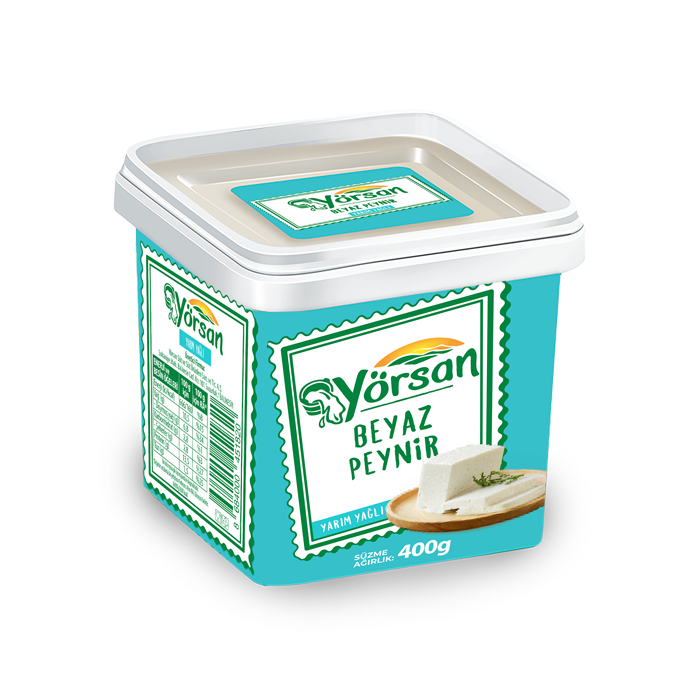 YORSAN YARIM YAGLI BEYAZ PEYNIR 400GR