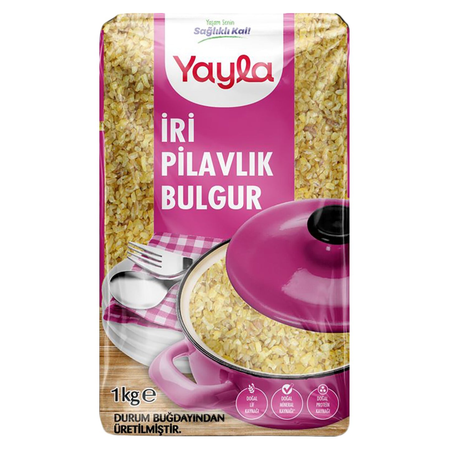 YAYLA IRI PILAVLIK BULGUR 1KG
