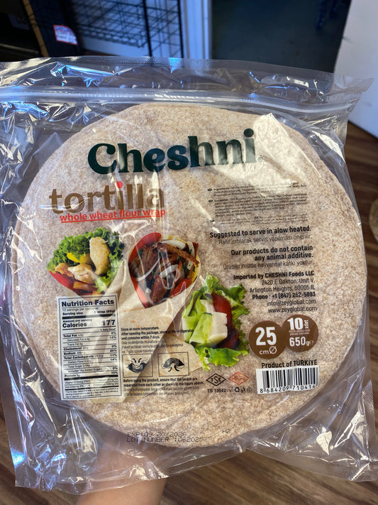 CHESHNI TAM BUGDAYLI LAVAS 650GR