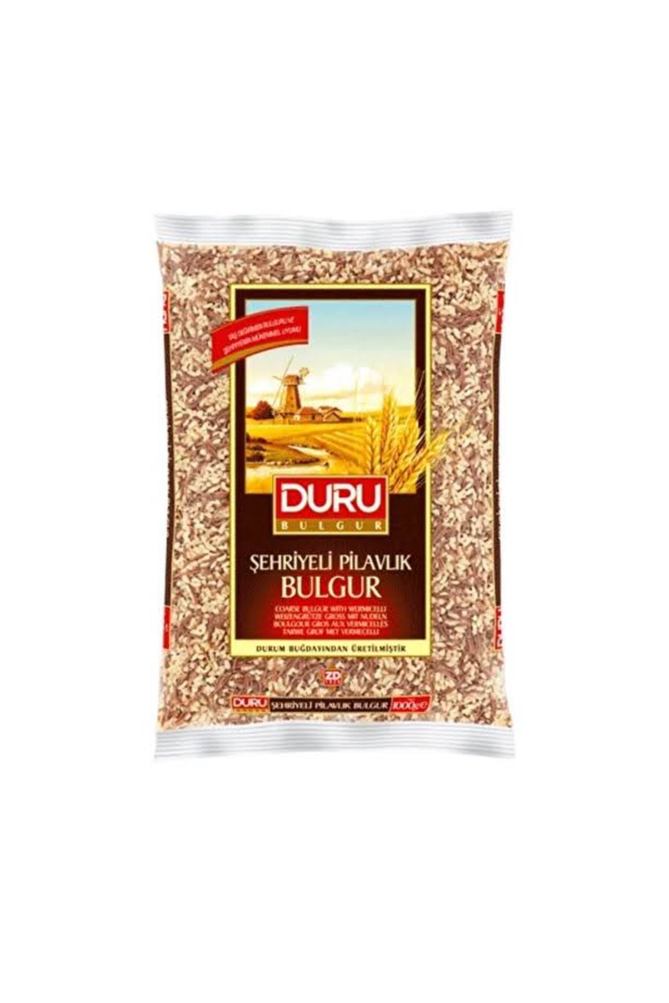 DURU SEHRIYELI PILAVLIK BULGUR 1KG