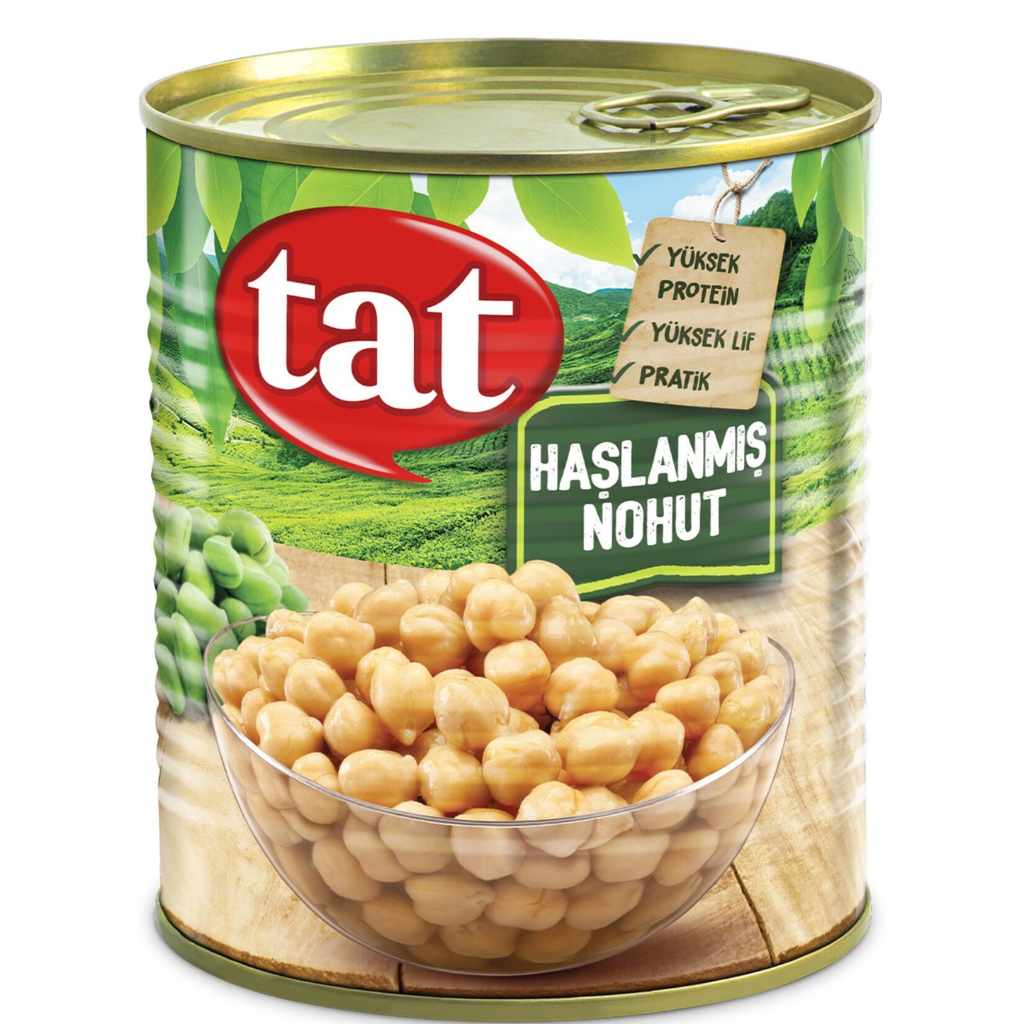 Tat Boiled Chickpeas 800gr