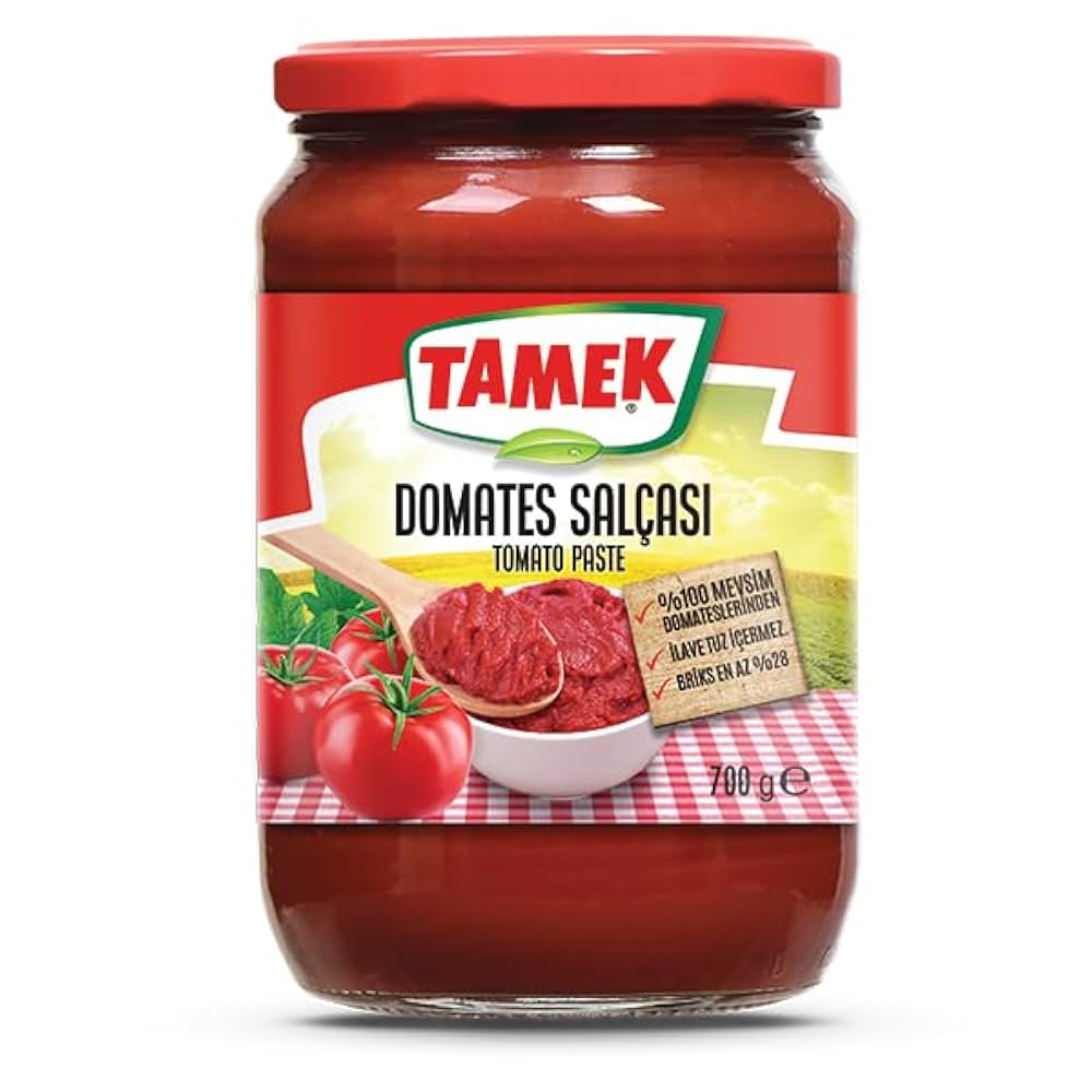 Tamek Tomato Paste 24.7 Ounce
