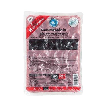 Marmarabirlik Natural Black Olives (M) 500g