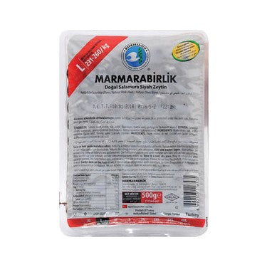 Marmarabirlik Natural Black Olives (L) 500g