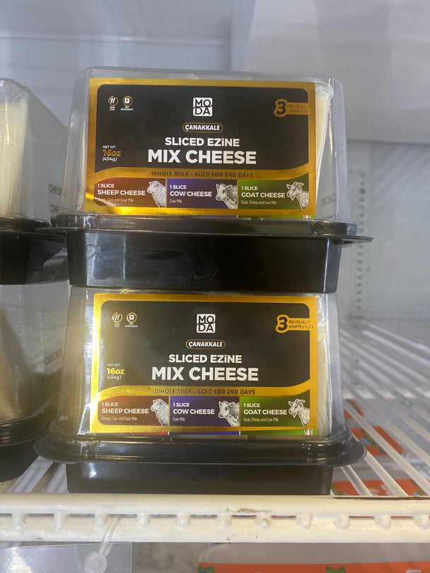 Moda Sliced Ezine Mix Cheese 454 gr