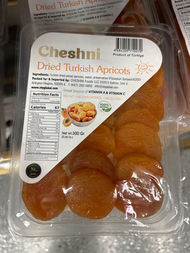 Cheshni Dried Turkish Apricot 300Gr