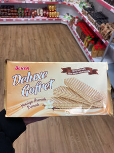 Ulker Deluxe Gofret Vanilya Aromalı 220gr