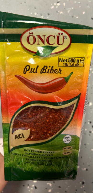 Oncu Hot Pepper Flakes 500g