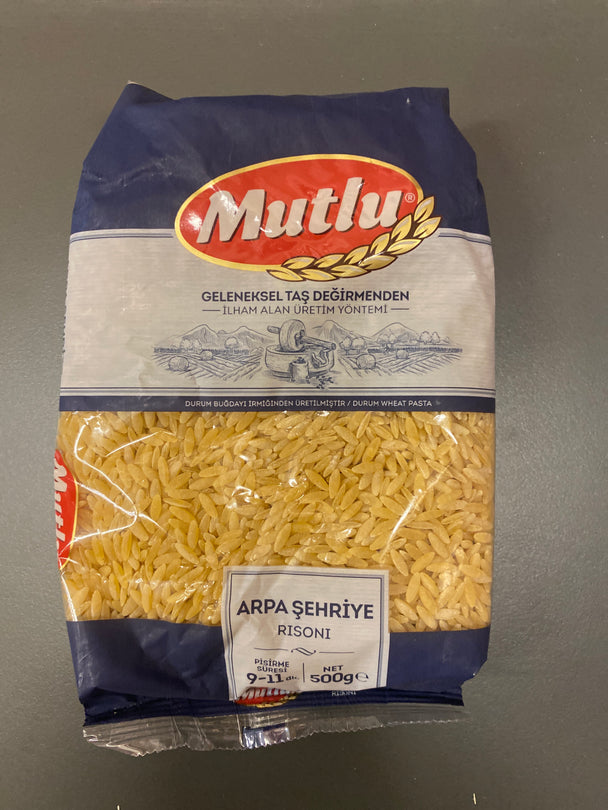 Mutlu Arpa Sehriye Risoni Makarna 500g