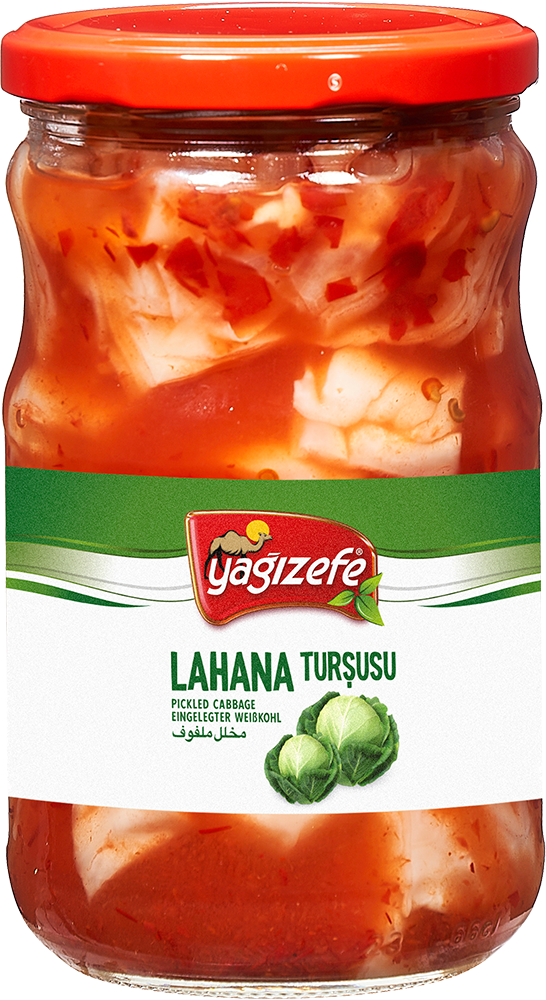 YAGIZEFE SOSLU LAHANA TURSUSU 650GR