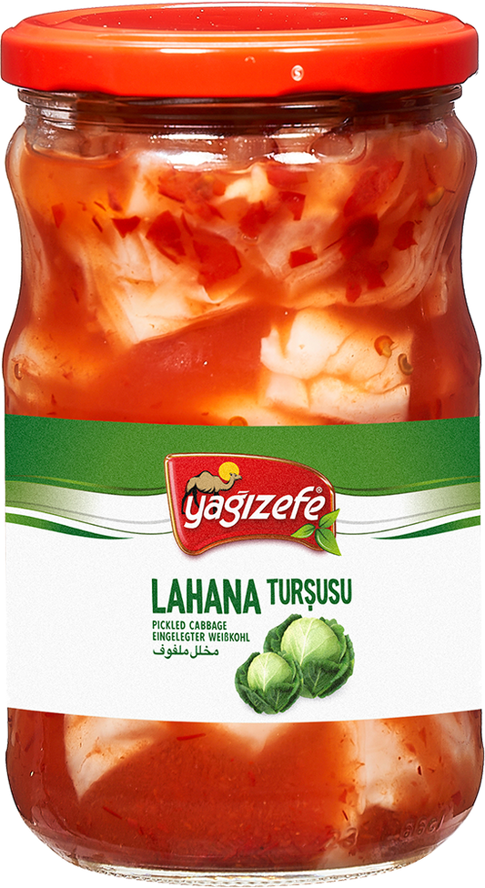YAGIZEFE SOSLU LAHANA TURSUSU 650GR