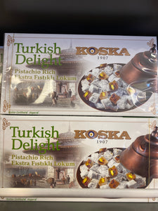 Turkish Delight With Extra Pistachio 500gr