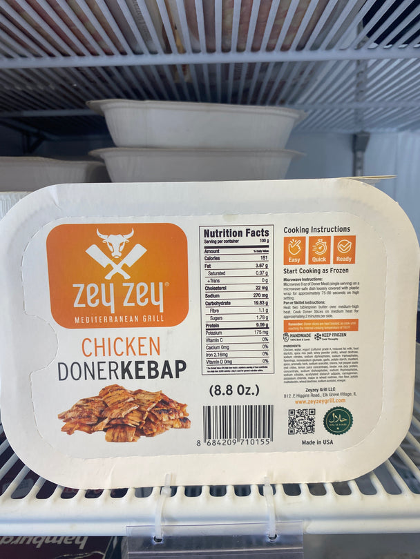 Zey Zey Grill Chicken Doner 8.8 oz