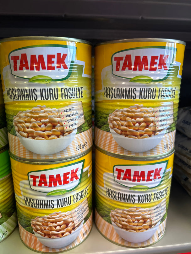 Tamek Boiled White Beans 800g