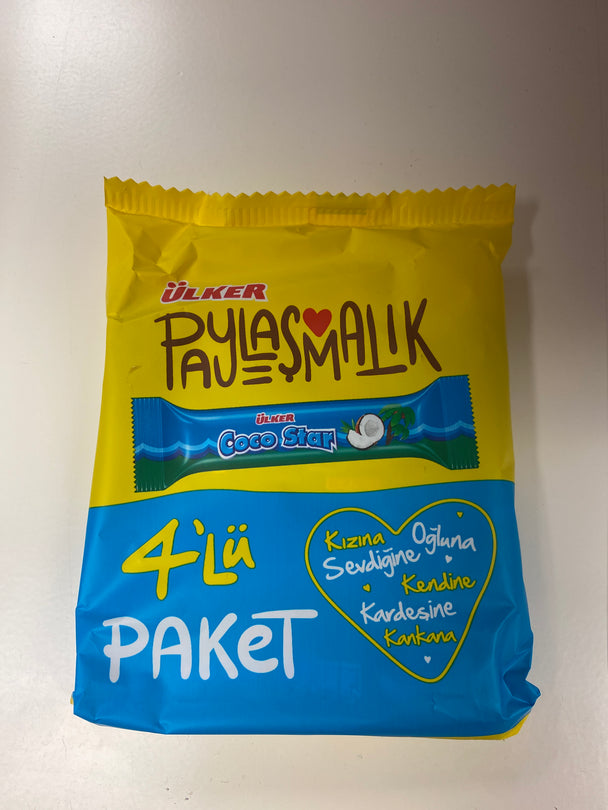Ulker Paylasmalık Cocostar 100gr