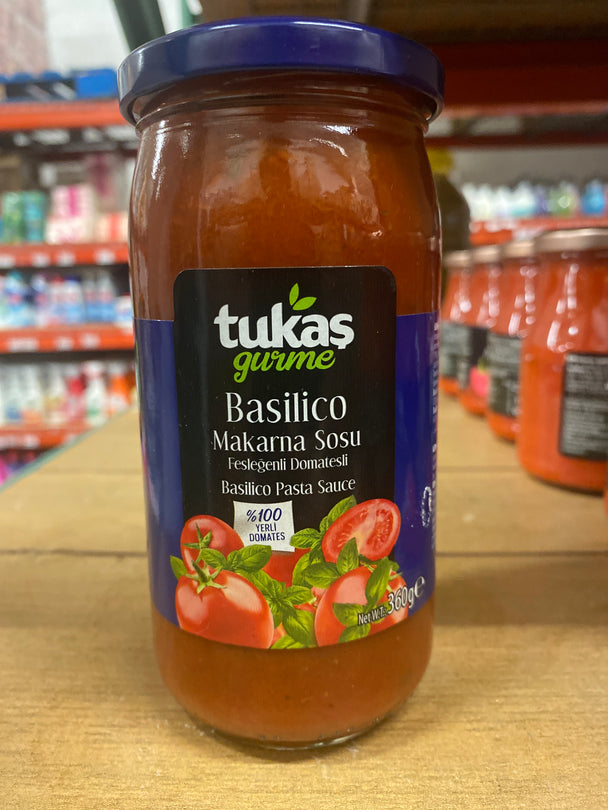 Tukas Basilico Pasta Sauce 360g