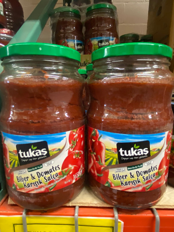 Tukas Pepper and Tomato Mixed Paste 1650g