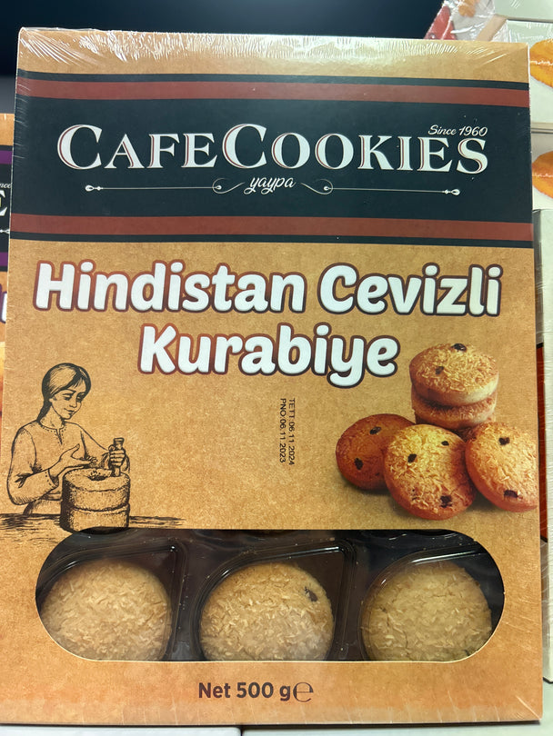 Cafe Cookies Hindistan Cevizli Kurabiye 500g
