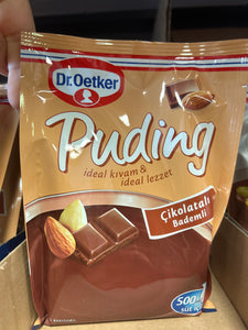 Dr.Oetker Cikolatali Bademli Puding 104g