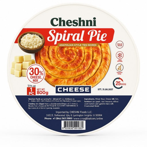CHESHNI SPIRAL PIE CHEESE 800GR