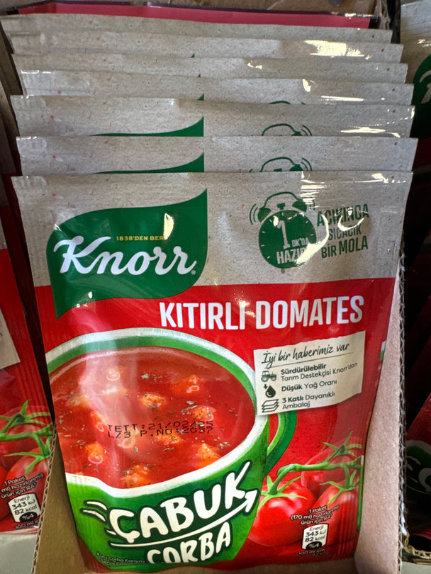 Knorr Cabuk Corba Kitirli Domates 22g