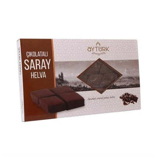 AYTÜRK SARAY HELVA ÇİKOLATALI 350 GR 1X24