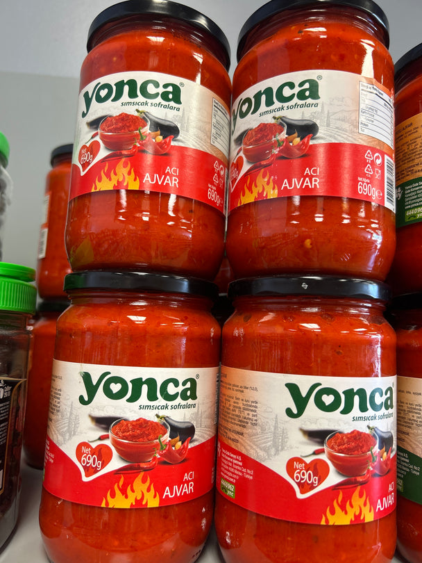 Yonca Hot Ajvar 690g