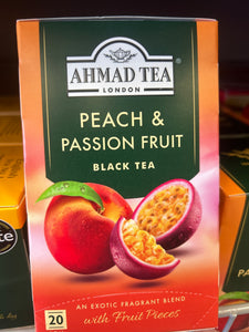 Ahmad Tea Black Peach Passion Fruit