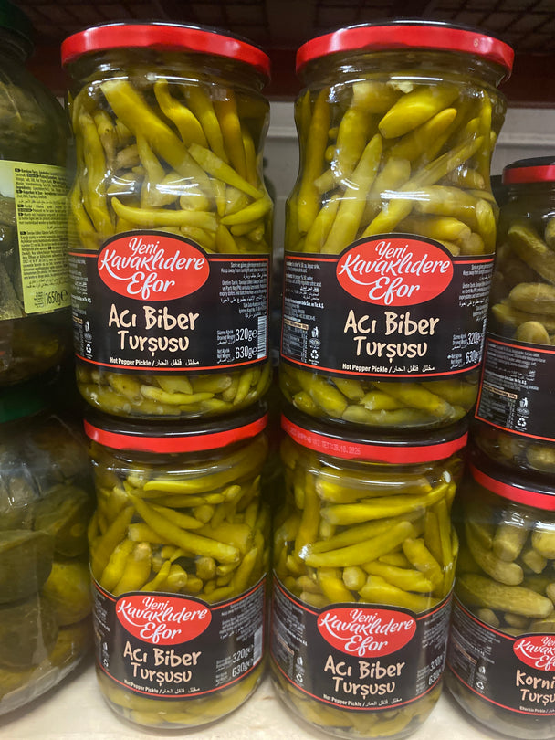 Yeni Kavaklidere Hot Pepper Pickle 630g