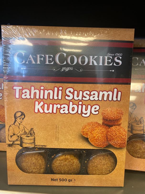 CafeCookies Tahinli Susamlı Kurabiye 500gr