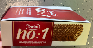 Torku #1 Milk Coated Chocolate Wafer with Hazelnut 24 Count