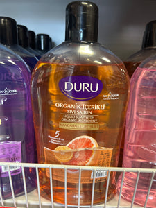 Duru Organic Liquid Soap Mandarin&Grapefruit 1.5LT