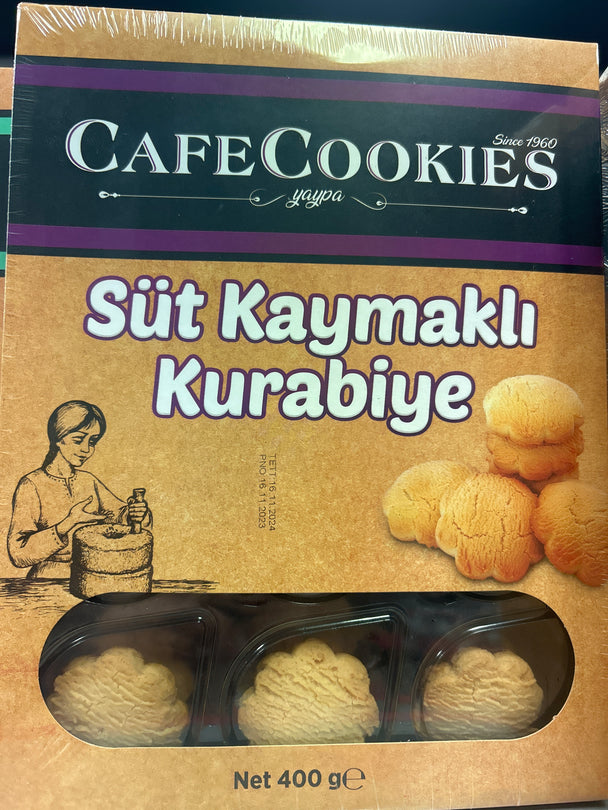 Cafe Cookies Sut Kaymakli Kurabiye 400g