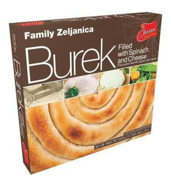 Burek filled with Spinach and Cheese 500g