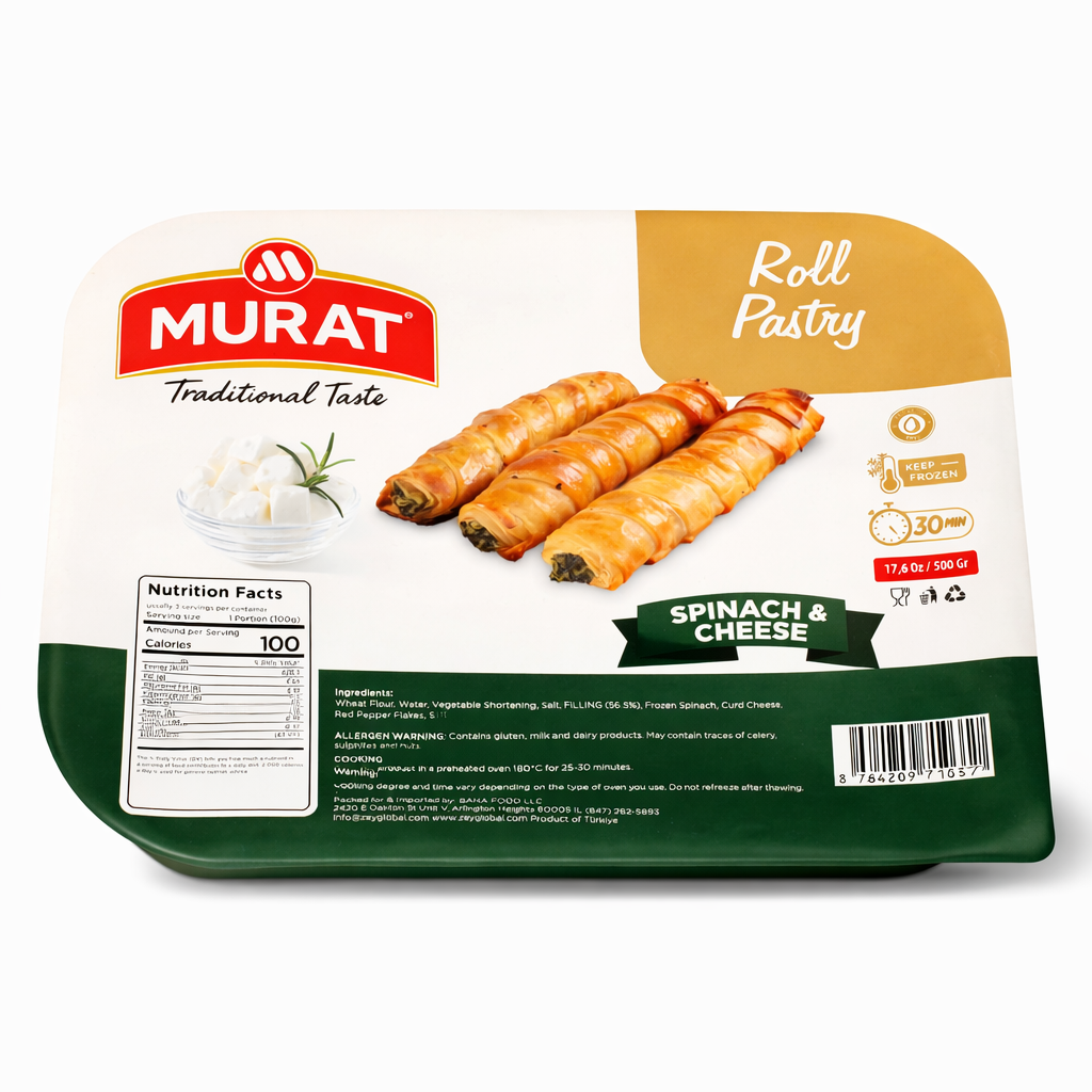 MURAT ROLL PASTRY SPINACH AND CHEESE 500GR