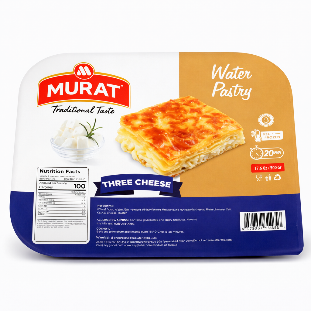 MURAT WATER PASTEY THREE CHEESE 500GR