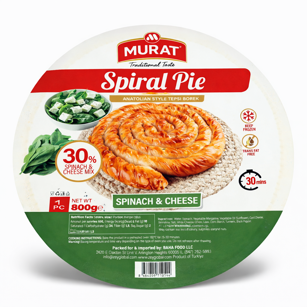 MURAT SPIRAL PIE SPINACH AND CHEESE 800 GR