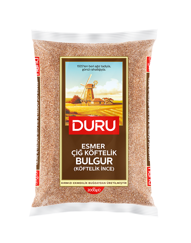 DURU ESMER CIG KOFTELIK BULGUR 2000GR