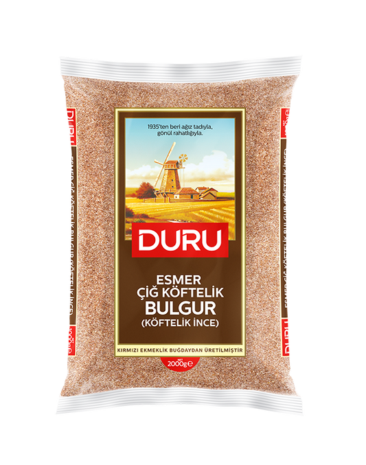 DURU ESMER CIG KOFTELIK BULGUR 2000GR