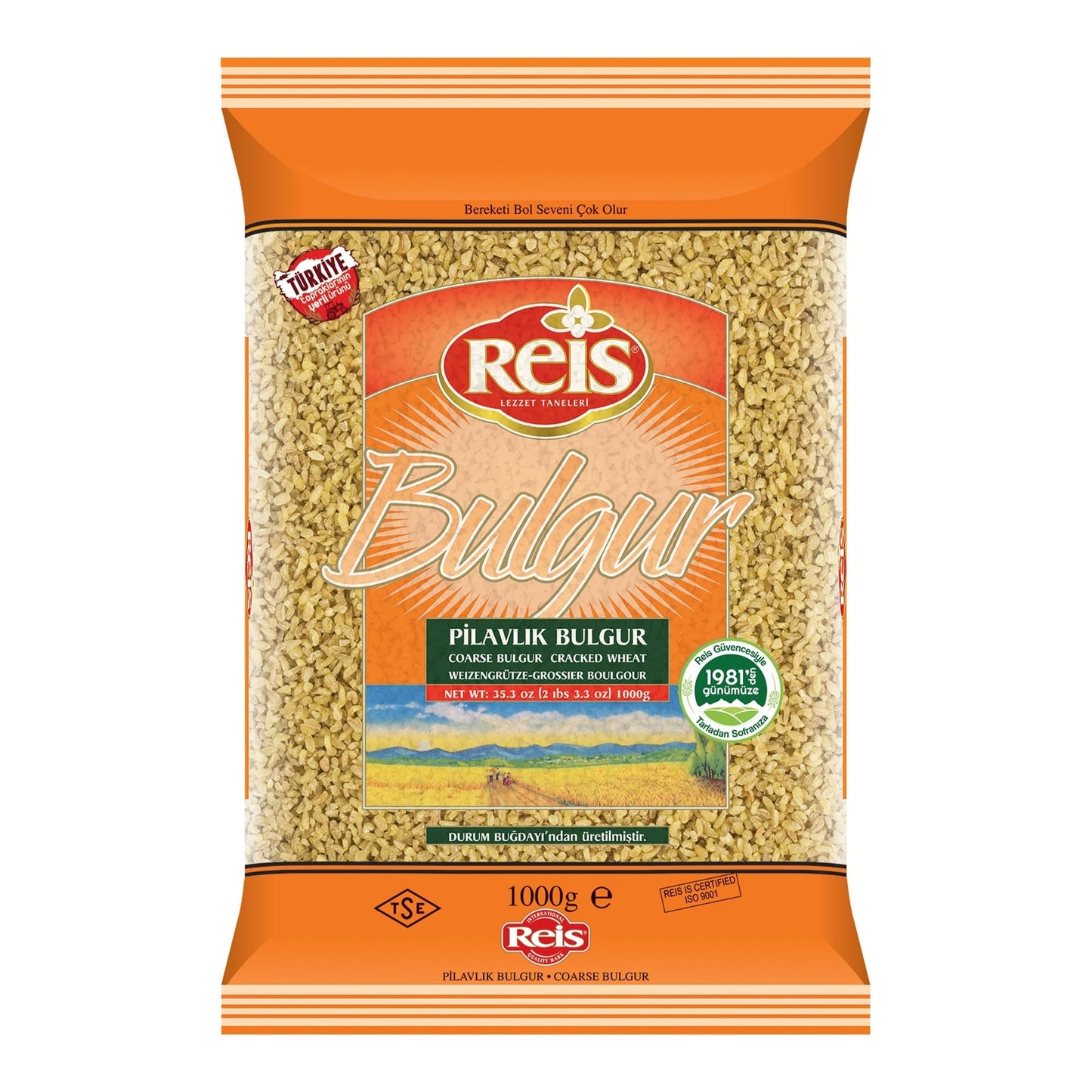 REIS PILAVLIK BULGUR 1KG