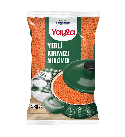 YAYLA KIRMIZI MERCIMEK 5KG